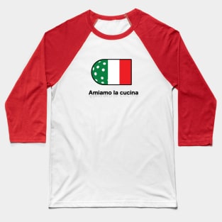 Italians Love Pickleball! Baseball T-Shirt